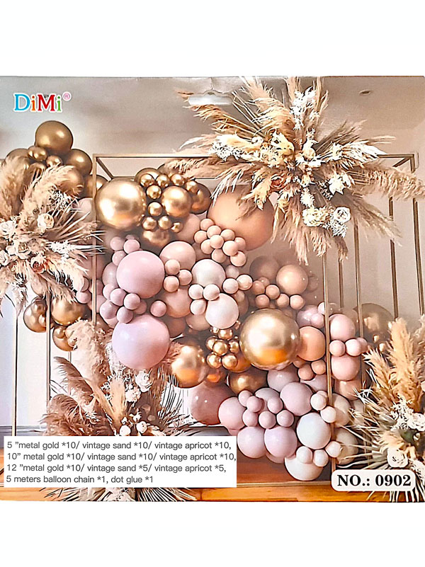 PARTY BALLOON GARLAND SET DOTS (VBP6C)